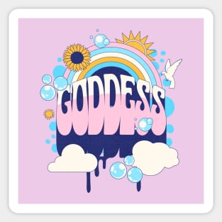 Vintage Goddess Sticker